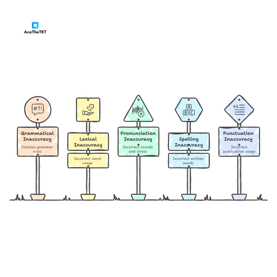 learners mistakes - accuracy