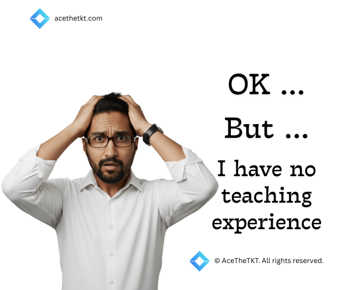 Your ESL teaching job: What if you have no teaching experience