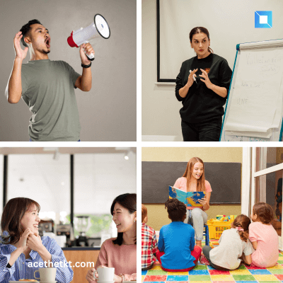 listening text types